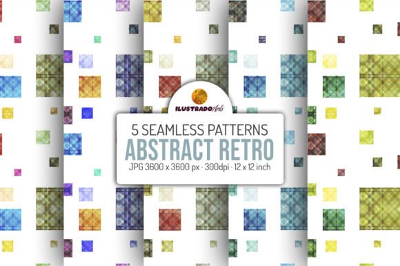 ABSTRACT RETRO SET