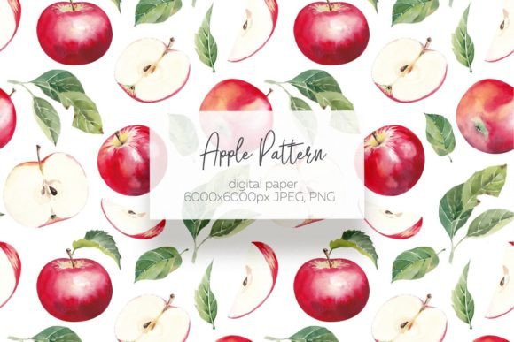 Apple Seamless Pattern