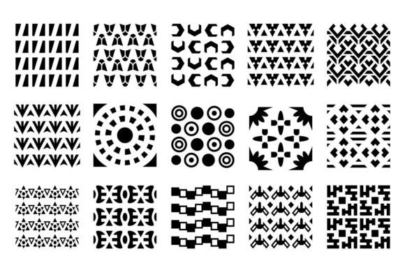 Black and White Pattern: Timeless Simplicity, Maximum Versatility