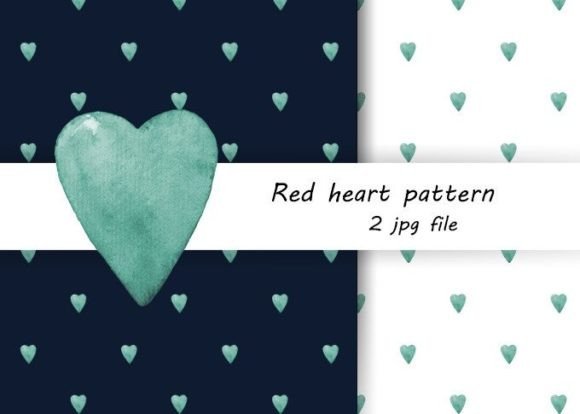 Blue Heart: A Versatile Seamless Pattern for Creative Projects