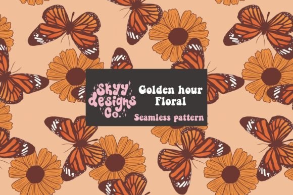 Boho Floral Butterflies Seamless Pattern: A Versatile Design Asset for Modern Creative Workflows