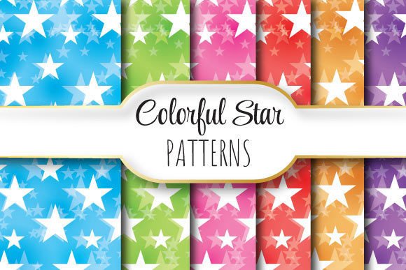 Colorful Stars: Seamless Vector Patterns for Designers Who Value Precision and Play