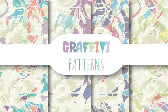 Graffiti Wall: Seamless Vector Patterns for Real Projects