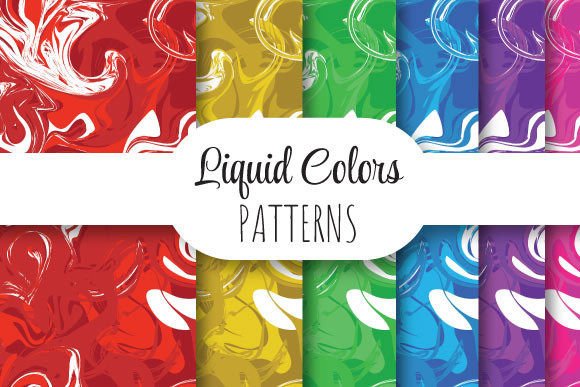 Liquid Colors: Seamless Vector Patterns That Flow With Your Design Workflow