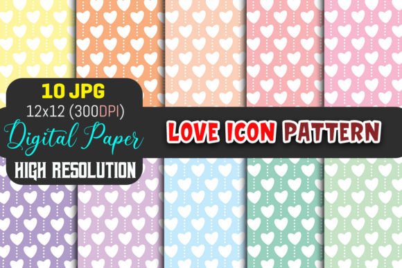 Love Icon Seamless Pattern