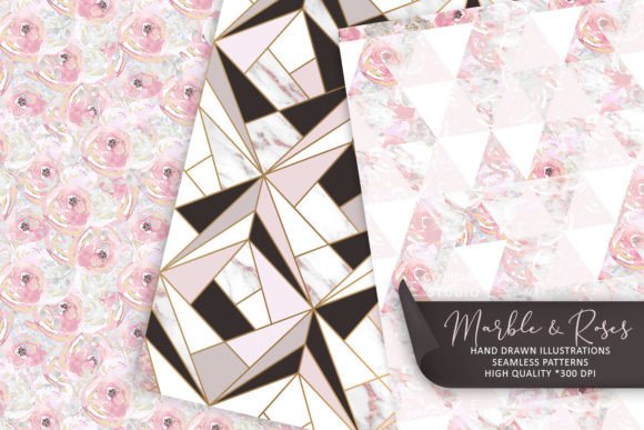 Marble Pattern, Rose Gold, Seamless Digital Papers for Meaningful, One-of-a-Kind Creations