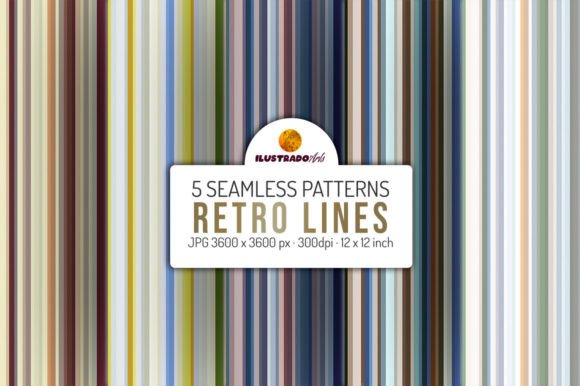 RETRO LINES SET: Timeless Texture for Modern Creative Projects