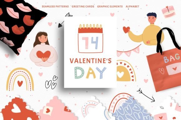 Valentine’s Day Set: Soft Pastel Magic